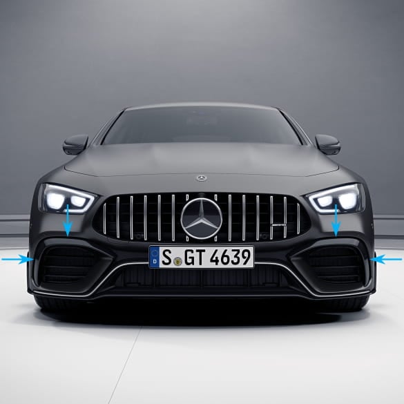 AMG Aerodynamik Flics Seitenspoiler Frontstoßstange Satz AMG GT X290 Original Mercedes-AMG | 290-Aerodynamik-Lufteinlaesse