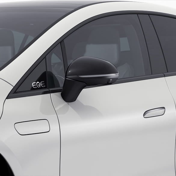 Außenspiegelgehäuse Spiegelkappen schwarz EQE V295 Original Mercedes-Benz
