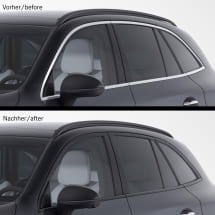 Bordkantenzierstäbe Fenstereinfassung schwarz GLC X254 | Zierstäbe-schwarz-X254-K