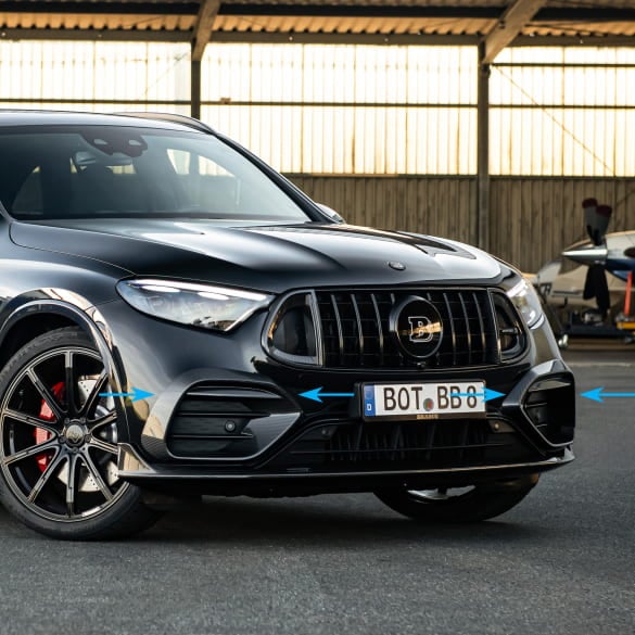 BRABUS Carbon Frontschürzeneinsätze Mercedes-Benz GLC SUV X254