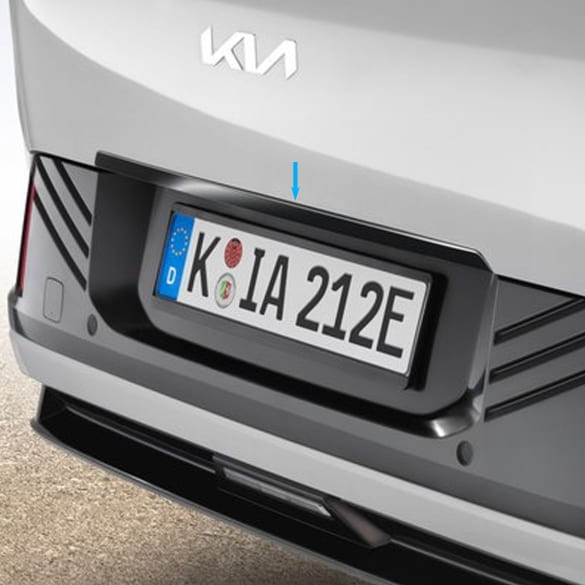 Zierleiste Kofferraum KIA EV4 schwarz hochglanz Original KIA