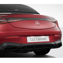 Auspuffblenden AMG Nightpaket CLE A236 Cabrio Original Mercedes-Benz | A214885-schwarz-A236