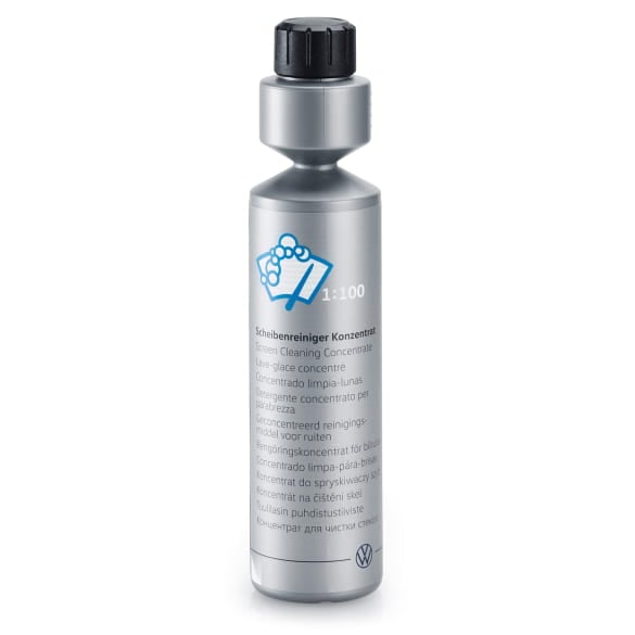 Scheibenreiniger-Konzentrat Scheibenwaschanlage Dosierflasche 250 ml Original Volkswagen