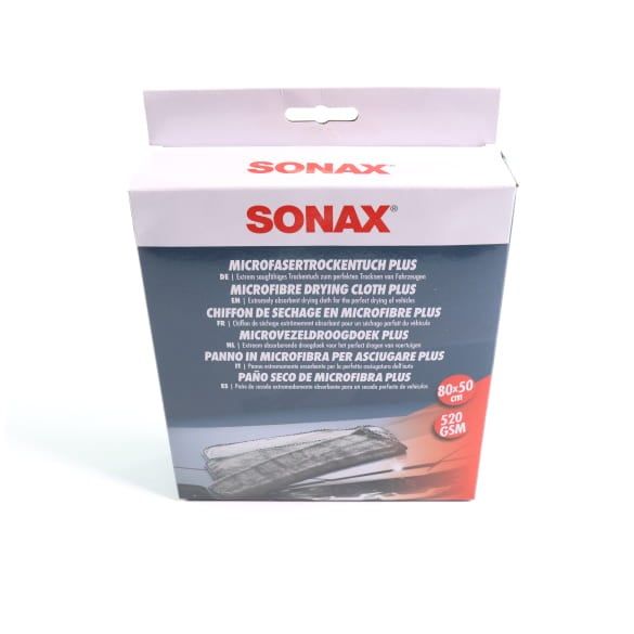 SONAX MicrofasertuchTrockenTuch PLUS 80x50cm | 04512000 SONAX MicrofasertuchTrockenTuch PLUS 80x50cm | 04512000