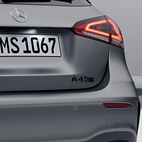 AMG A 45 S Schriftzug schwarz A-Klasse W177 Original Mercedes Benz