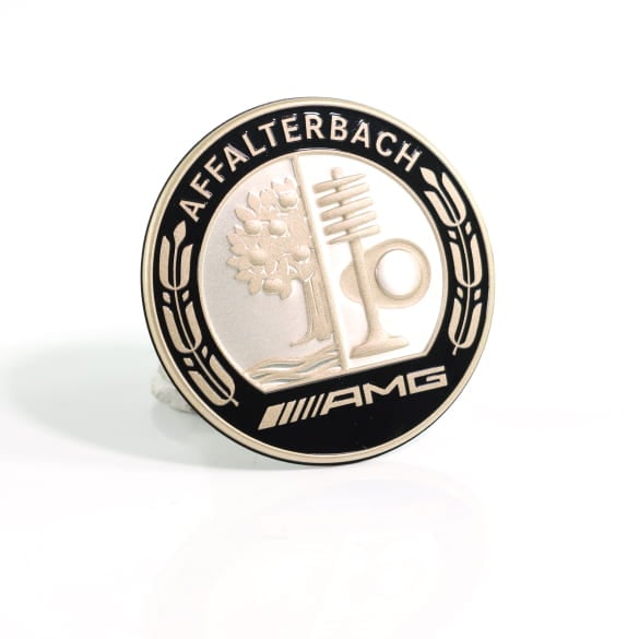 AMG Emblem Affalterbach Motorhaube / Stoßstange A0008172009 | Affalterbach-Emblem-gold