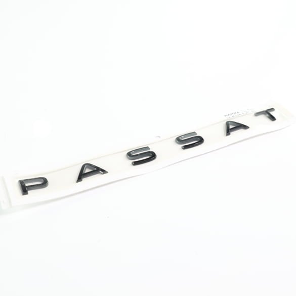 Passat Schriftzug Heckklappe Passat B9 Schwarz Original Volkswagen | 3J0853687A 041