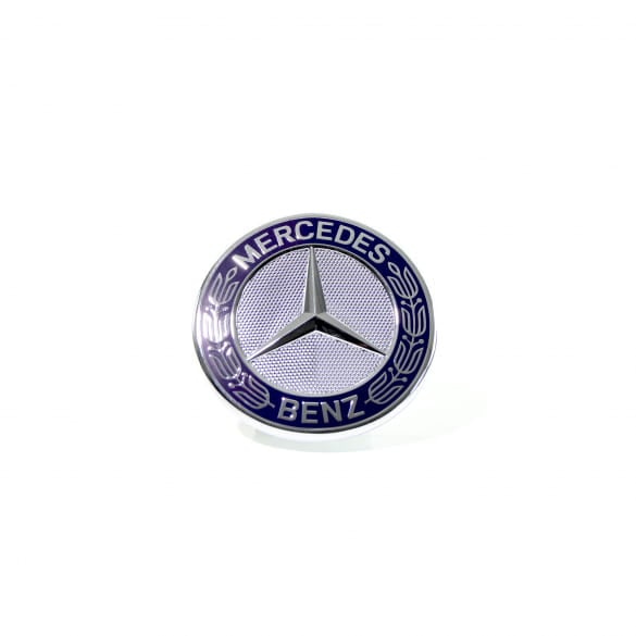 Stern Emblem Stoßstange blau Original Mercedes-Benz 