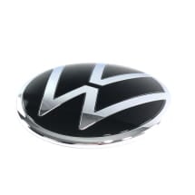 VW Logo Heckklappe Caddy 5 Schwarz Chrom Original Volkswagen | 2K7853630 DPJ