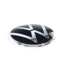 VW Logo Heckklappe Caddy 5 Schwarz Chrom Original Volkswagen | 2K7853630 DPJ