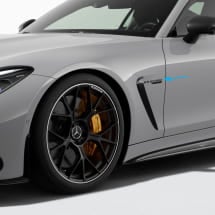 V8 Biturbo Schriftzug schwarz Satz Original Mercedes-AMG | A2328175600-B