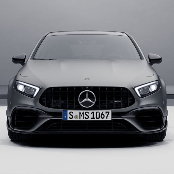 AMG A 45 spezifischer Kühlergrill Panamericana schwarz A-Klasse W177 Original Mercedes-Benz