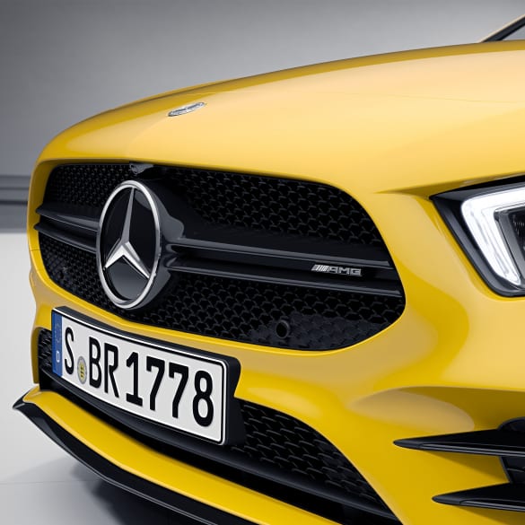 Twin-Blade Kühlergrill schwarz AMG A 35 A-Klasse 177 | W177-twin-black Twin-Blade Kühlergrill schwarz AMG A 35 A-Klasse 177 | W177-twin-black