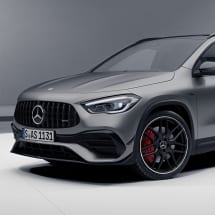 Panamericana Kühlergrill schwarz AMG GLA 45 H247 | GLA-247-Pana-black