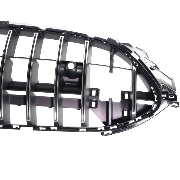 AMG Panamericana Kühlergrill Silberchrom AMG GT C192 | C192-Pana-silber