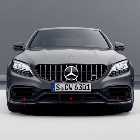 C 43 AMG Twin-Blade Kühlergrill, C-Klasse 205 Facelift