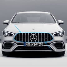 Panamericana Kühlergrill AMG CLA 45 C118 X118 | A1778801103-118