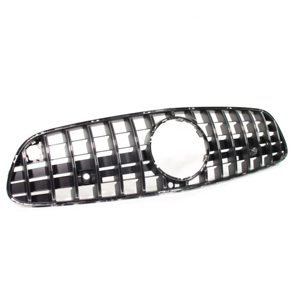 Schwarz Chrom Panamericana Kühlergrill AMG GT 190 Schwarz | AMG-GT-dark-grill Schwarz Chrom Panamericana Kühlergrill AMG GT 190 Schwarz | AMG-GT-dark-grill