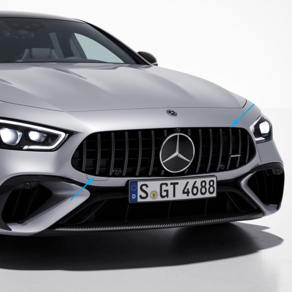 Panamericana Kühlergrill Dark Shadow AMG GT 4-Türer | A290885-0500