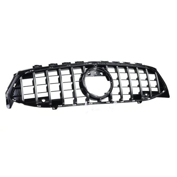 Panamericana Kühlergrill CLA Shooting Brake X118 chrom schwarz CHROMETEC