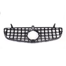 Panamericana Kühlergrill GLC SUV X253 chrom schwarz hochglanz Vor-FL CHROMETEC | XC253-PA-KG-K-X253