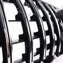 Panamericana Kühlergrill GLC SUV X253 chrom schwarz hochglanz Vor-FL CHROMETEC | XC253-PA-KG-K-X253