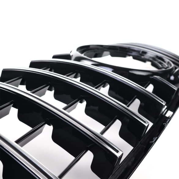 Panamericana Kühlergrill GLC SUV X253 chrom schwarz hochglanz Facelift Serie CHROMETEC | X253-FL-PA-KG-SF-X253