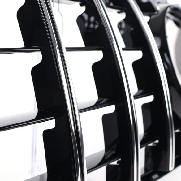 Panamericana Kühlergrill GLC SUV X253 chrom schwarz hochglanz Facelift Serie CHROMETEC | X253-FL-PA-KG-SF-X253