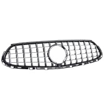 Panamericana Kühlergrill GLC Coupé C254 Chrom schwarz hochglanz CHROMETEC | X254-PA-KG-AMG-C-C254