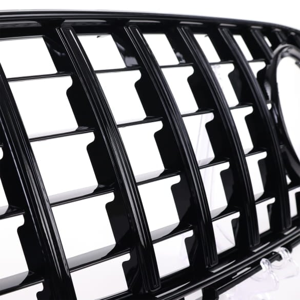 Panamericana Kühlergrill GLC SUV X254 schwarz hochglanz CHROMETEC | X254-PA-KG-AMG-S-X254