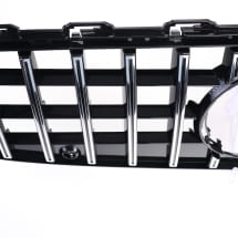 Panamericana Kühlergrill C-Klasse Limousine W206 chrom schwarz Serie CHROMETEC | W206-PA-KG-SERIE-W206