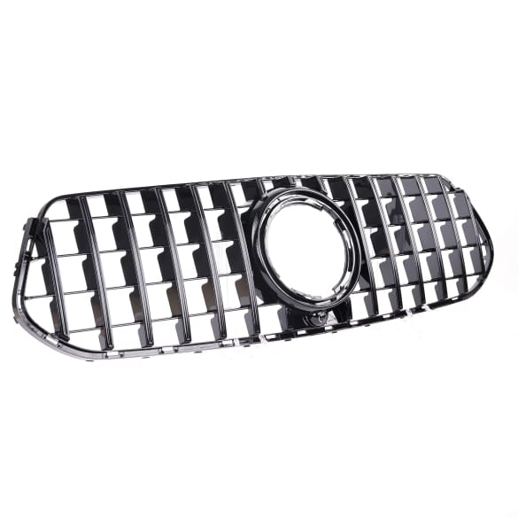 Panamericana Kühlergrill GLE SUV V167 chrom schwarz AMG-Line Facelift CHROMETEC