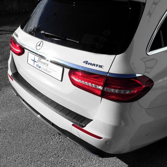 Carbon Optik Schatz Ladekantenschutz Mercedes Benz E Klasse S213