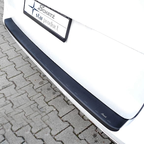 Ladekantenschutz Edelstahl Carbon-Optik Mercedes-Benz V-Klasse W447 Schätz Premium