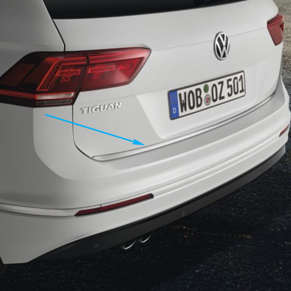 VW Tiguan II Heckschutzleiste Chrom Original Volkswagen