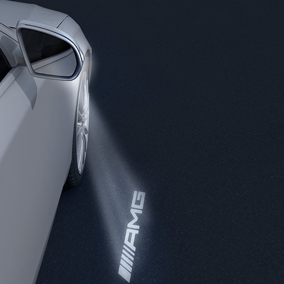 AMG LED Projektor Spiegel AMG GT Original Mercedes-Benz 