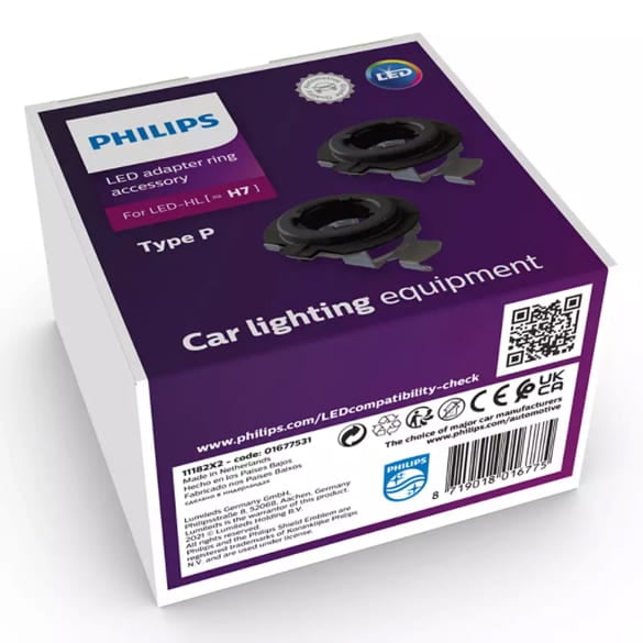 Philips Ultinon Pro6000 H7-LED Adapter Typ P