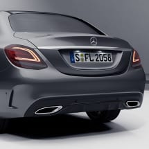 abgedunkelte Facelift LED Rückleuchten C-Klasse W205 Limousine Original Mercedes-Benz  | W205-Facelift-LED