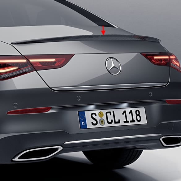 Carbon Optik Heckspoiler CLA Coupé C118 Original Mercedes-Benz