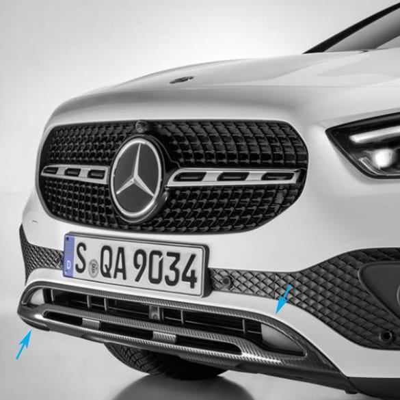 Carbon Style Front-Zierblende GLA H247 Original Mercedes-Benz