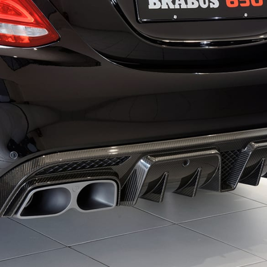 Système d'échappement à clapets Brabus | C 43 C 63 AMG | Mercedes-Benz Classe C 205 | Brabus-Klappen-Auspuffanlage-205