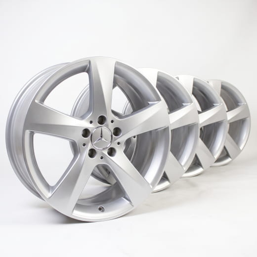 Lot de jantes 19 pouces roue à 5 branches GLE W166 original Mercedes-Benz | A16640102029765-Satz