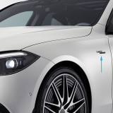 Inscription Turbo Electrified aile noire Night Paket Classe C W206 S206 Original Mercedes-AMG