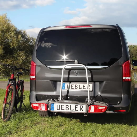 Portabici Uebler P22 S per gancio traino 2 bici | 15800