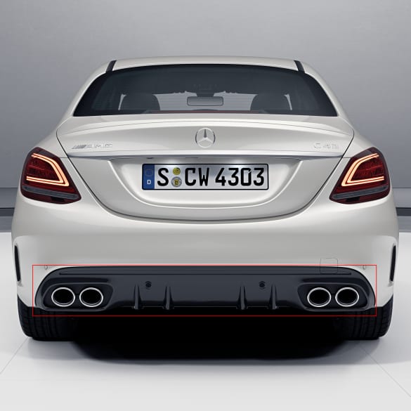 C 43 AMG facelift diffusor Mercedes-Benz C-Klasse W205/S205 | C43-W-S-205-Diffusor