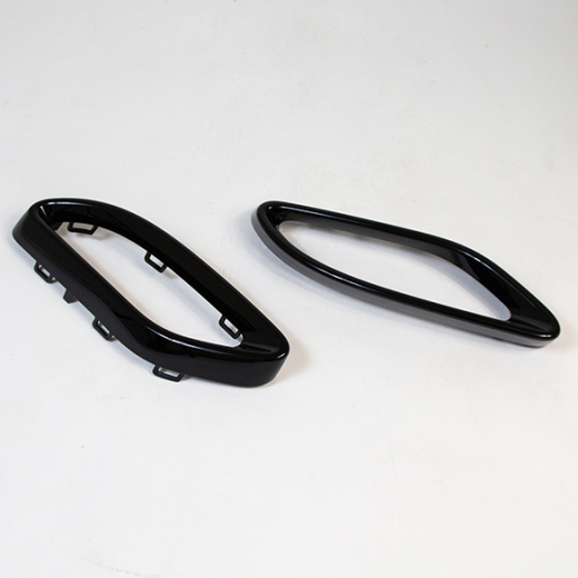 Zwarte uitlaatsierstukken | Original Mercedes-Benz | 2058852223-black