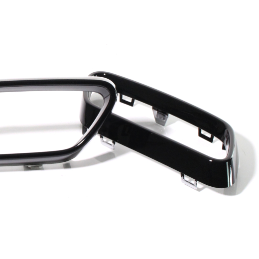 Zwarte uitlaatsierstukken C-Klasse 206 Nightpakket | A206885-black-206