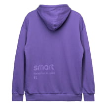 Unisex Hoodie Kapuzenpullover lila Logo Original smart | 10021504/-1509