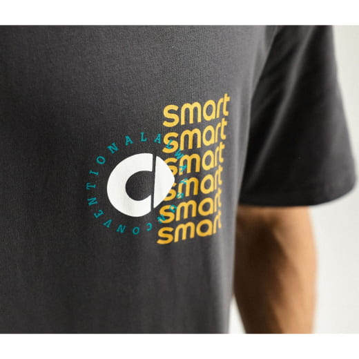 Unisex T-Shirt grey #3 Logo Genuine smart | 10022053/-58