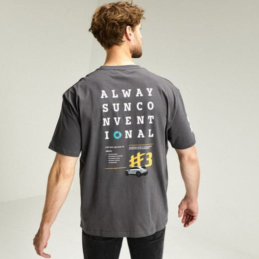 Unisex T-Shirt grey #3 Logo Genuine smart | 10022053/-58